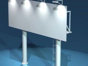 billboard2 3D Model