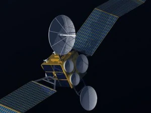 satellite Modèle 3D