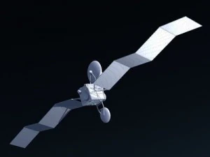 satellite Modèle 3D