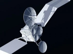 satellite Modèle 3D