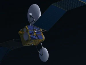 satellite Modèle 3D