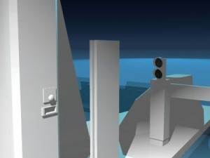 highway pay toll building Modelo 3D