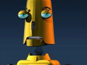 コミックロボット 3Dモデル