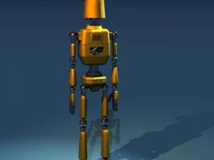 コミックロボット 3Dモデル