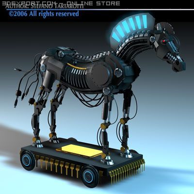 trojan horse 3D