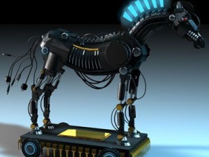 trojan horse 3D मॉडल