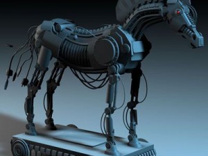 trojan horse 3D मॉडल