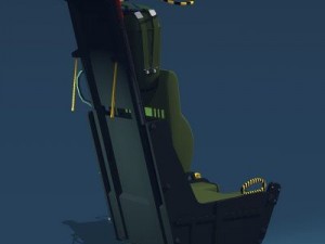 ejection seat 3D Model
