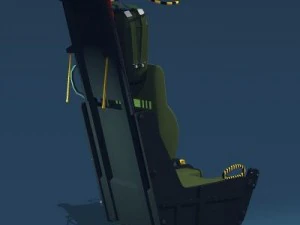 ejection seat 3D Model