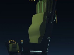 ejection seat 3D Model