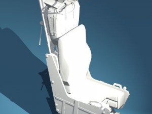 ejection seat 3D Model