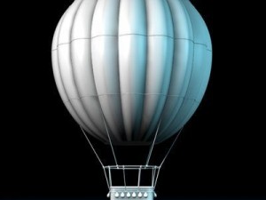 fantasy montgolfiere 3D-Modell