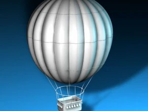 fantasy montgolfiere 3D Model