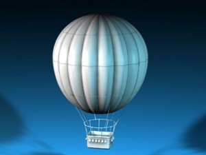 fantasy montgolfiere 3D-Modell