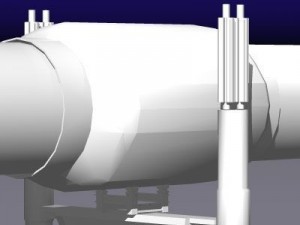 gas/oil heat pipeline Model 3D