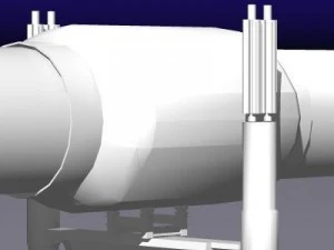 gas oil heat pipeline 3D Model