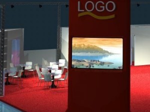 fair stand 3D Model