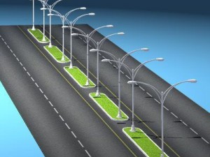 roads set Modelo 3D