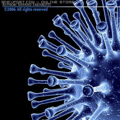 3 virus collection 3D Model .c4d .max .obj .3ds .fbx .stl .blend 
