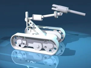 bomba robot Modelo 3D