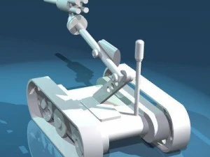 bomba robot Modelo 3D