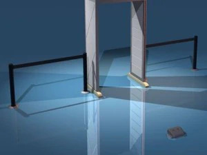 금속 탐지기 3D 모델