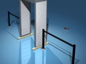 금속 탐지기 3D 모델