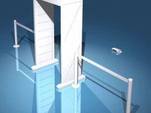 금속 탐지기 3D 모델