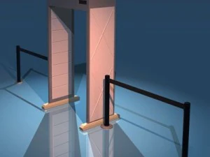 금속 탐지기 3D 모델