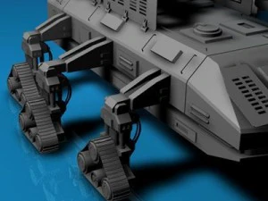 guntank 3D Model