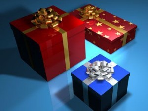 gift boxes 3D Model