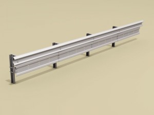 guardrail bikers-saver Model 3D