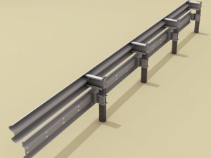 guardrail bikers-saver Model 3D
