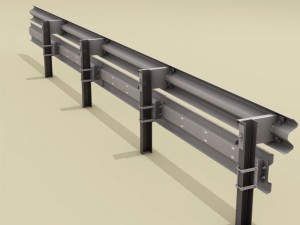 guardrail bikers-saver Model 3D