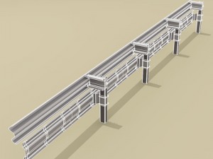 guardrail bikers-saver Model 3D