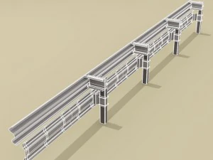 guardrail bikers-saver 3D Model