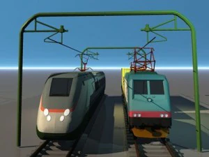 Z&uuml;ge eingestellt 3D Modell