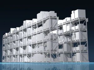 depo rafları 3D Model