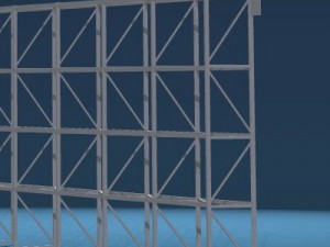 depot single shelves 3Dモデル