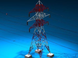 power tower 3D Model