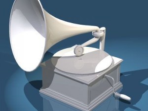 phonograph 3D 모델