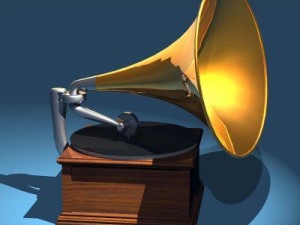 phonograph 3D 모델