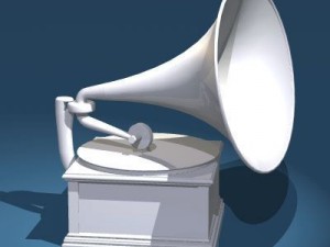 phonograph 3D 모델