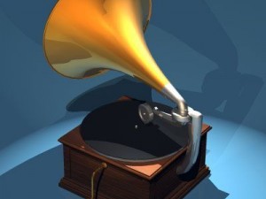 phonograph 3D 모델