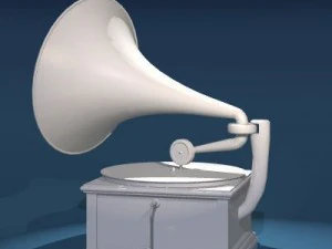 phonograph 3D Model