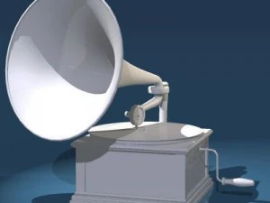 phonograph 3D Model