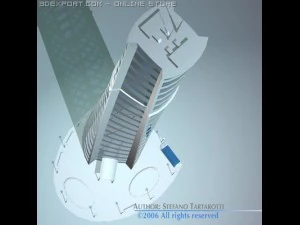 skyscraper building 3D Model