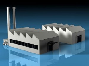 stilizedcity factory 3D 模型
