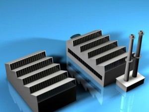 stilizedcity factory 3D Модель