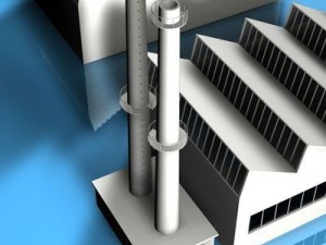 stilizedcity factory 3D Модель